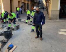 Obras calle del Reloj