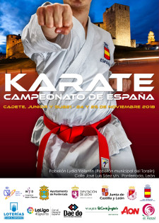 Campeonato de España Karate 2018 Cartel