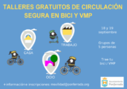 Cartel cursos ciclismo