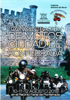 I Concentración de Motos Ciudad de Ponferrada 2018