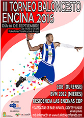 III Torneo Triangular de Baloncesto Encina 2016