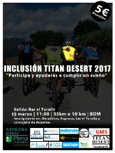 Inclusión Titan Desert 2017