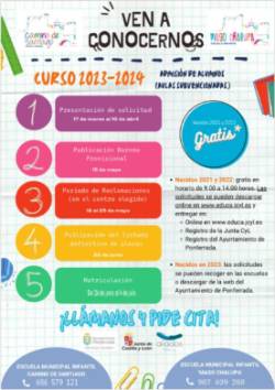 Cartel Escuelas Infantiles 23-24 G