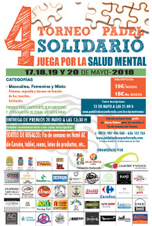 IV Torneo de Pádel Solidario 2018