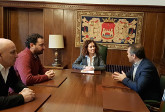 El presidente de IBERIRAN visita el Ayuntamiento de Ponferrada