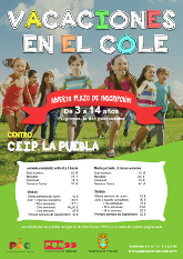 Programa "Vacaciones en el Cole 2017"