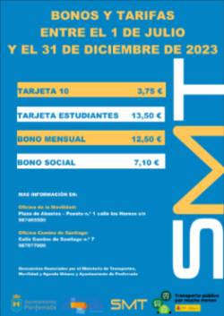 cartel descuentos SMT JULIO DICIEMBRE 2023