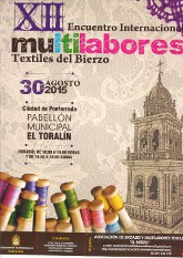 XII Encuentro internacional de Multilabores Textiles de El Bierzo Encina 2015