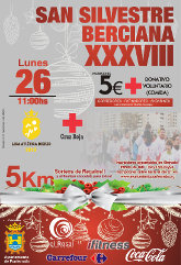 XXXVIII San Silvestre Berciana 2016. Solidaria Cruz Roja