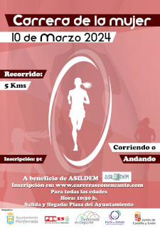 CARTEL CARRERA DE LA MUJER 2024 P