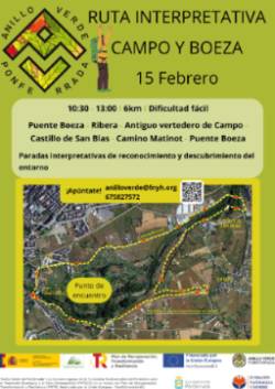 cartel Ruta Campo y Boeza