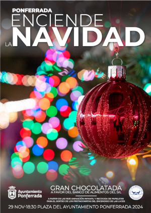 Cartel Ponferrada Enciende La Navidad 24