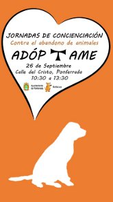 CAMPAÑA ADÓPTAME, contra el abandono de animales