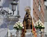 Procesión, misa y ofrenda a la Vírgen de la Encina