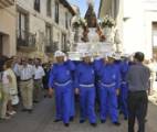 Procesión, misa y ofrenda a la Vírgen de la Encina