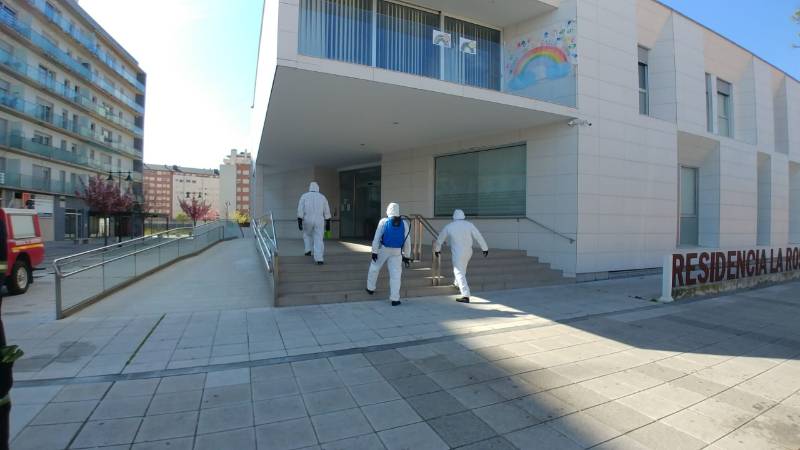 Bomberos Residencia La Rosaleda