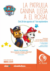 Acción infantil "La Patrulla Canina". Encina 2016