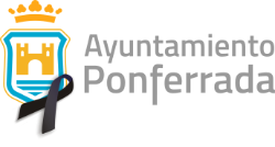 logo ayto Ponferrada nuevo con crespón_Capa 1