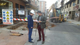 obras de finalización de la Plaza Sánchez Albornoz