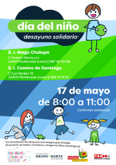 Desayuno Solidario con motivo del con motivo de la celebración del Día del Niño 2017