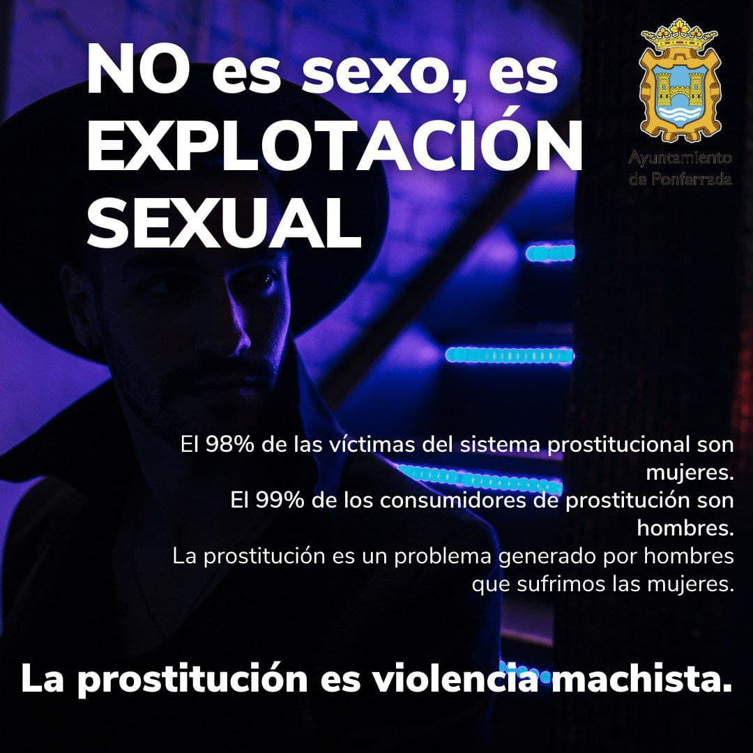 Día internacional contra la Explotación Sexual y la Trata de Mujeres y  Menores 2021 | Ayuntamiento de Ponferrada