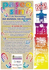 Día Mundial sin Alcohol 2015. Paseo sin