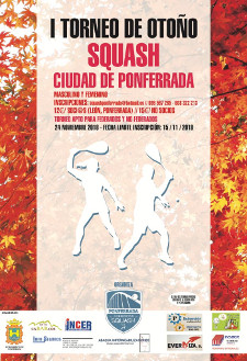 I Torneo Otoño Squash Ponferrada 2018 Cartel_p