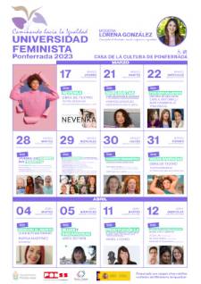 Cartel Unversidad Feminista 2023