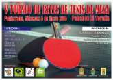 V Torneo de Reyes 2016 de Tenis de Mesa