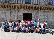 Visita de alumnos del Colegio Peñalba