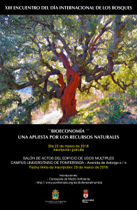 Día Internacional de los Bosques 2018. Cartel p