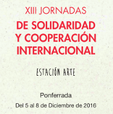 XIII Jornadas de Solidaridad y Cooperación Internacional 2016