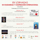 XIV Jornadas de Solidaridad y Cooperación Internacional 2017