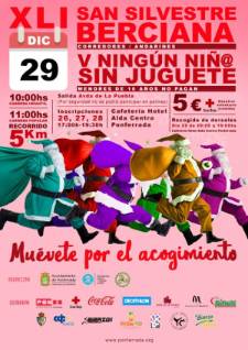 XLI SAN SILVESTRE BERCIANA Y V NINGU´N NIN~O SIN JUGUETE p