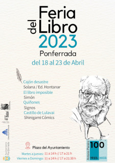 Feria del libro 2023. Díptico Programa p