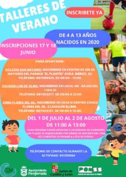 CARTEL TALLERES DE VERANO . Definitivo