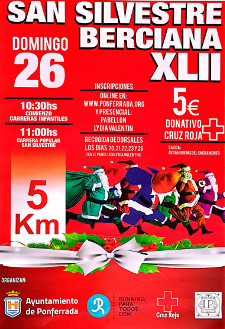 XLII SAN SILVESTRE BERCIANA 2021 Cartel