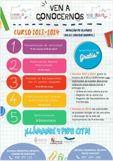 Cartel Escuelas Infantiles 23-24 p