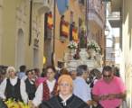 Procesión, misa y ofrenda a la Vírgen de la Encina