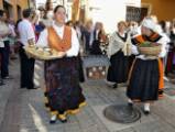 Procesión, misa y ofrenda a la Vírgen de la Encina