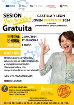 CARTEL PONFERRADA (Castilla y León Joven Emprende)