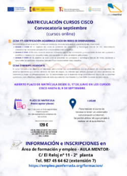 CARTEL CURSOS CISCO