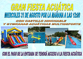 Fiesta Acuática en las Piscinas de Verano 2016