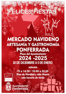 Cartel Mercado Navideño 24-25 (p)