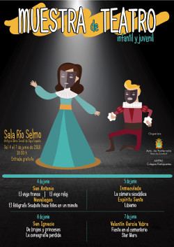 Cartel muestra teatro infantil y juvenil 18