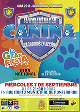 Musical Oficial de la Patrulla Canina. Aventura Canina, Cachorros en acción. Encina 2016