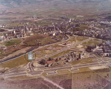 Ponferrada a vista de pájaro. Exposición fotográfica en la Casa de la Cultura