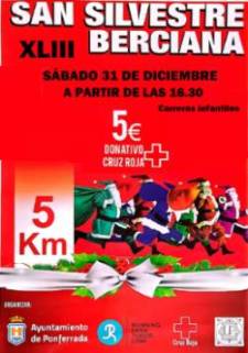 Cartel - deportes-San Silvestre Berciana 2022