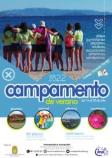 Cartel Campamento Verano 2022